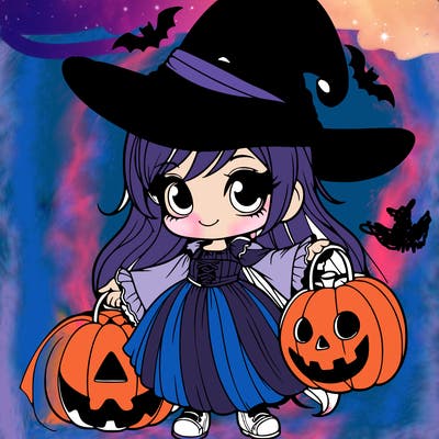 halloween girl