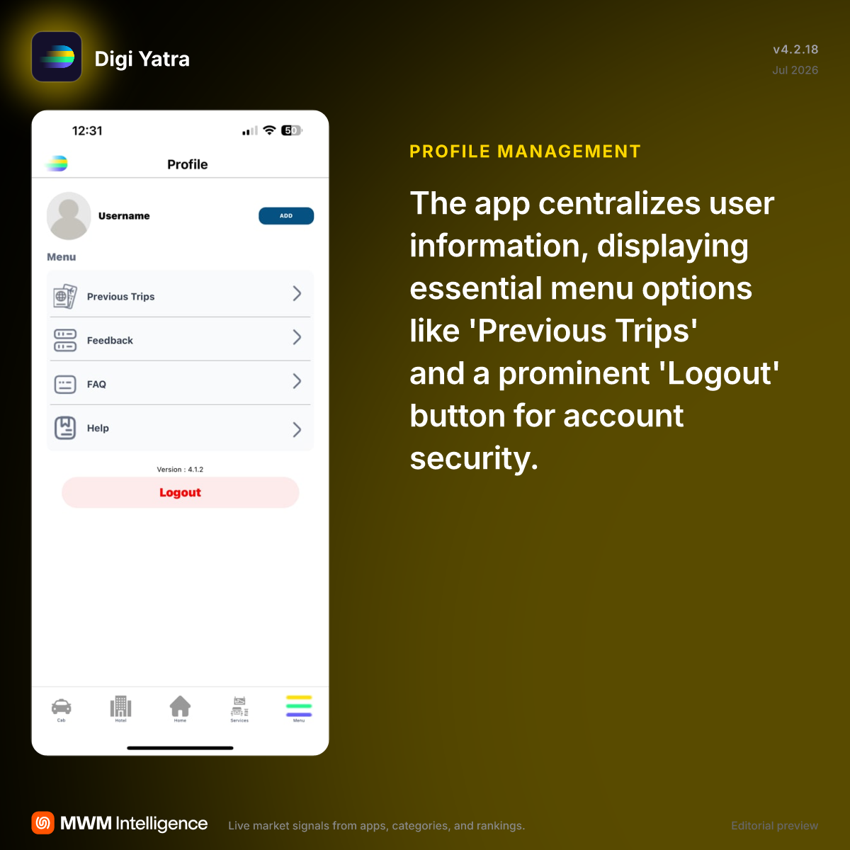 Digi Yatra - Travel App | MWM