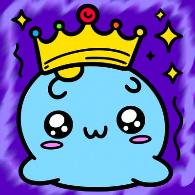 labubu with a crown