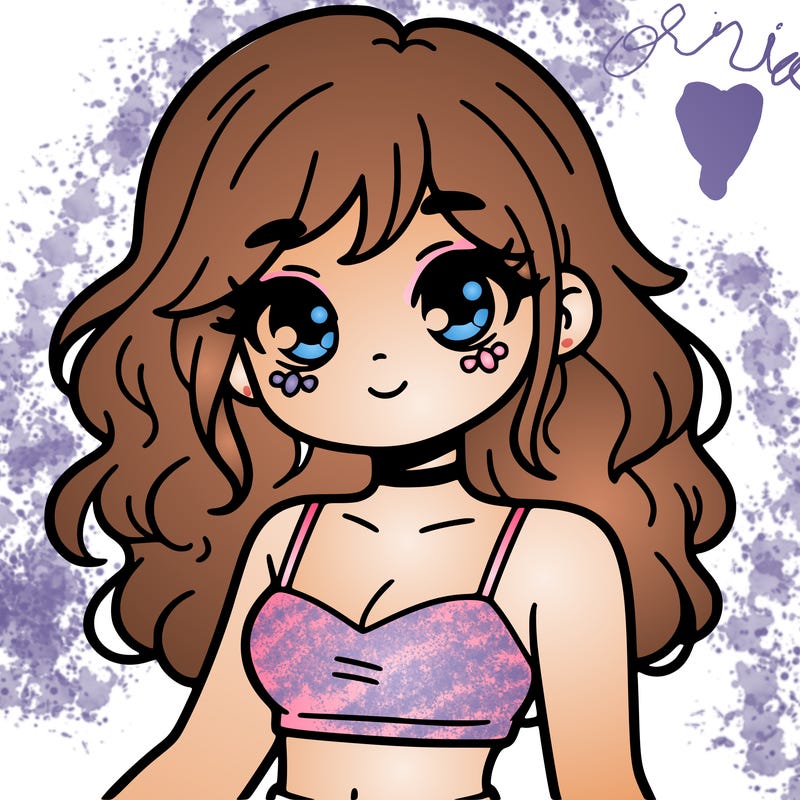 girl in a cute crop top