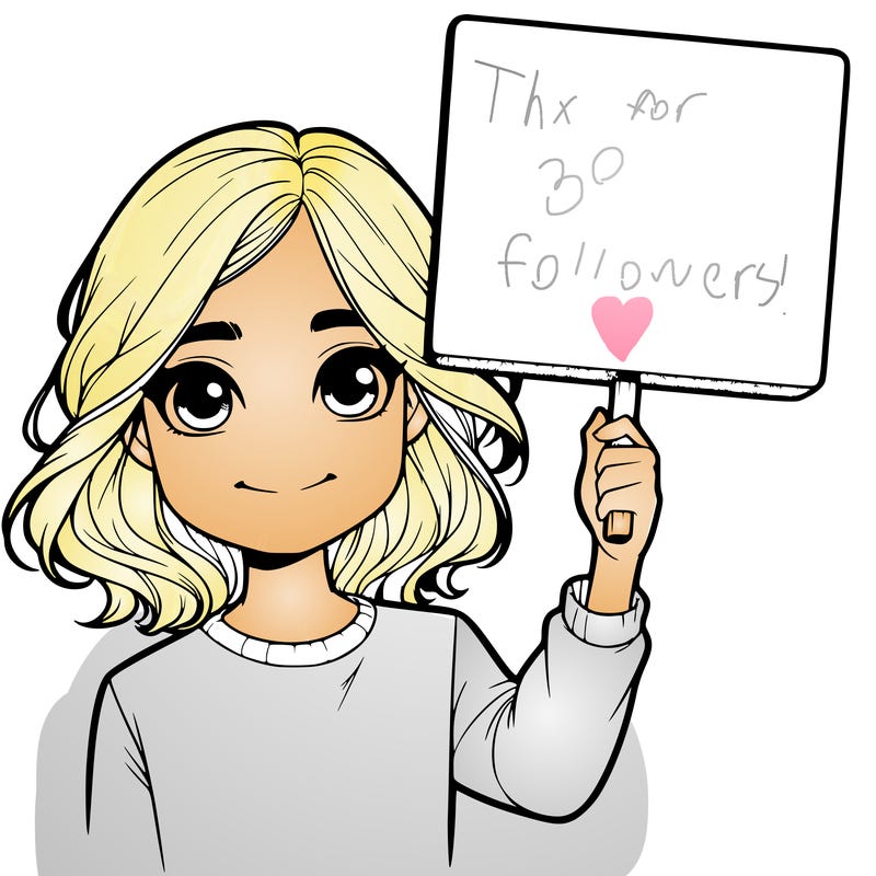 realistic girl holding up a sign
