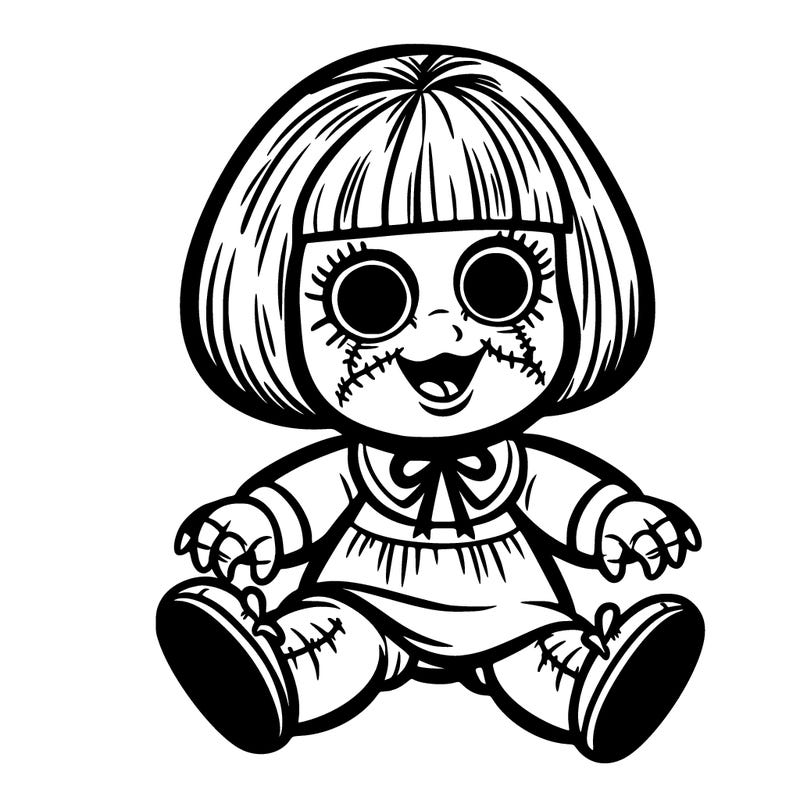 creepy doll
