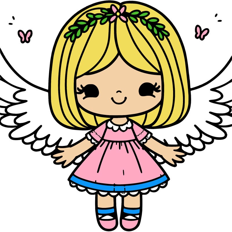 girl with wings