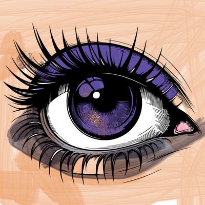 realistic eye