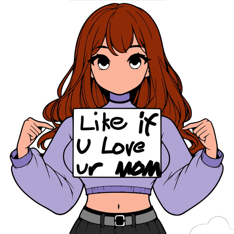 girl holding a blank sign in a long sleeve crop top