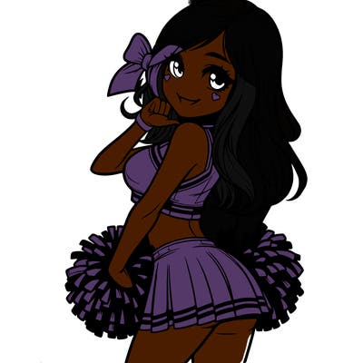 realistic cheerleader