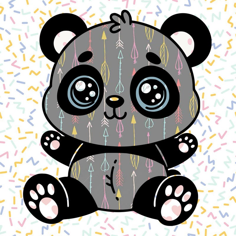 panda coloring pages for kids