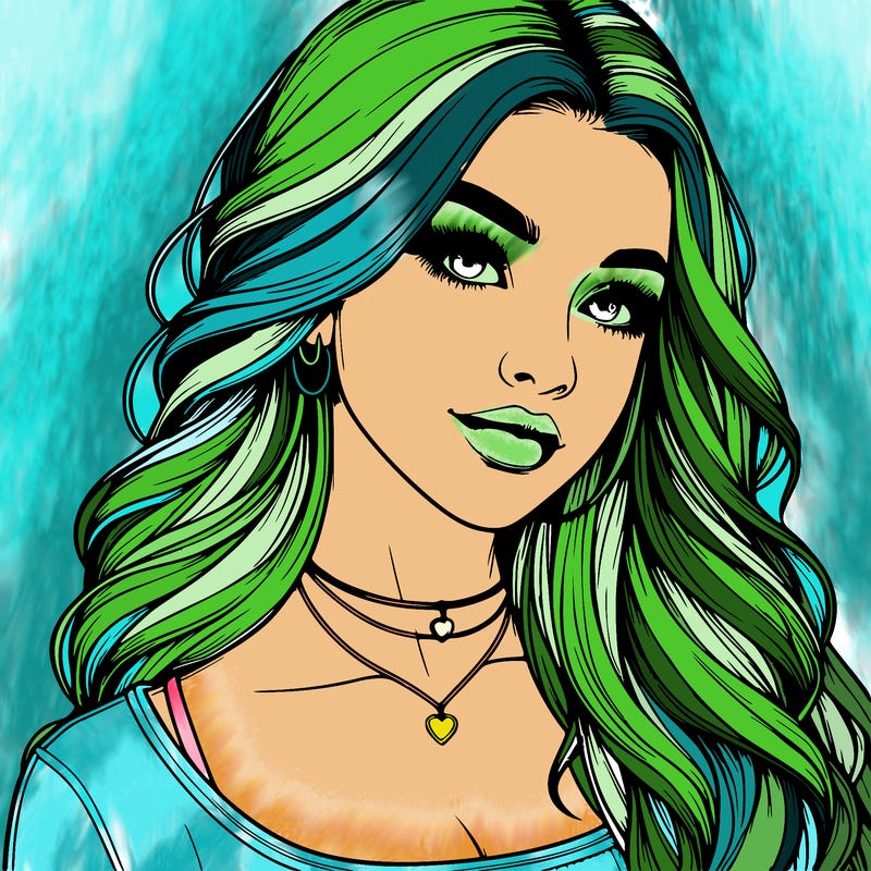 detailed realistic girl