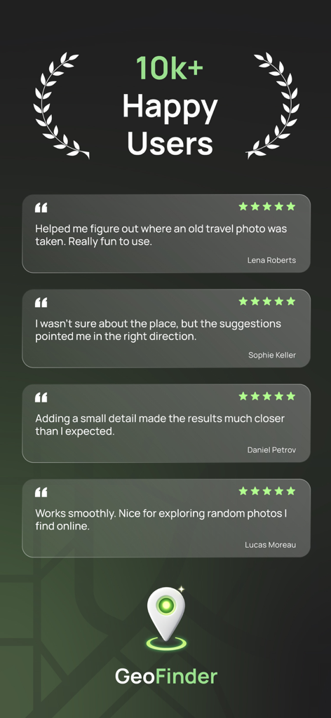 GeoFinder - Explore the World! - Navigation App | MWM