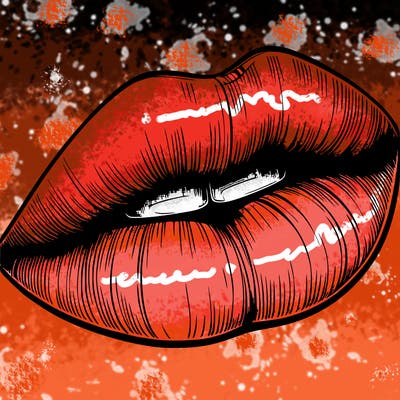 realistic lips