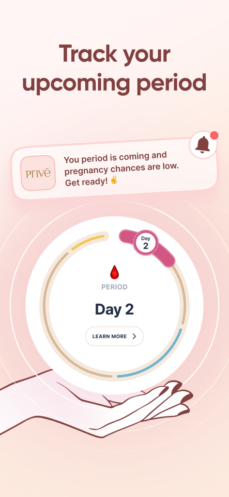 Privé: Period & Cycle Tracker - Health & Fitness App | MWM