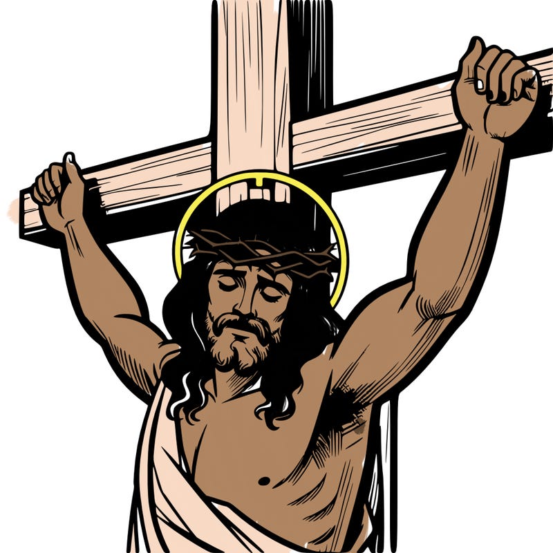 jesus on cross
