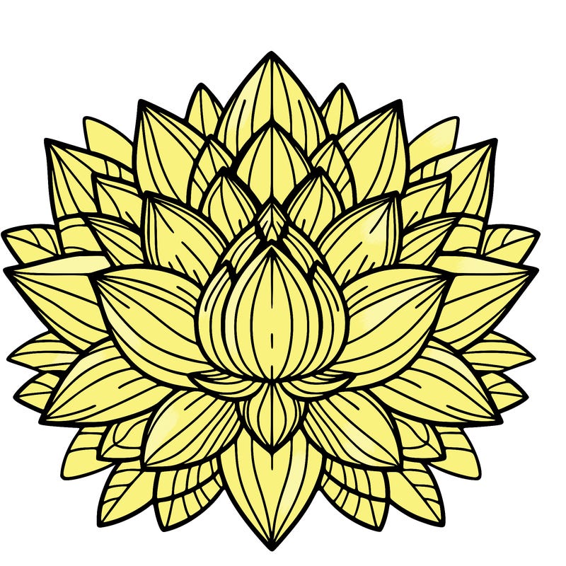 lotus flower mandala