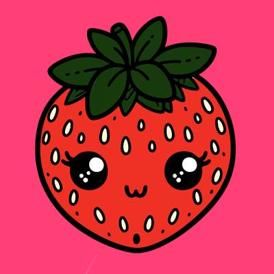 cute strawberry
