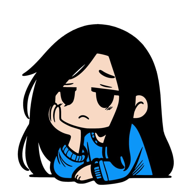 tired girl