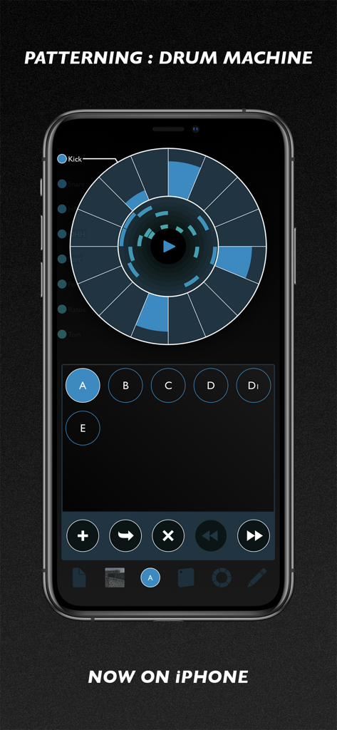 Patterning for iPhone | Award-Winning Circular Drum Machine