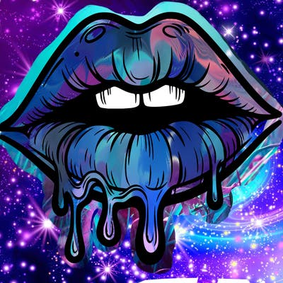 lips that look realistic and drip