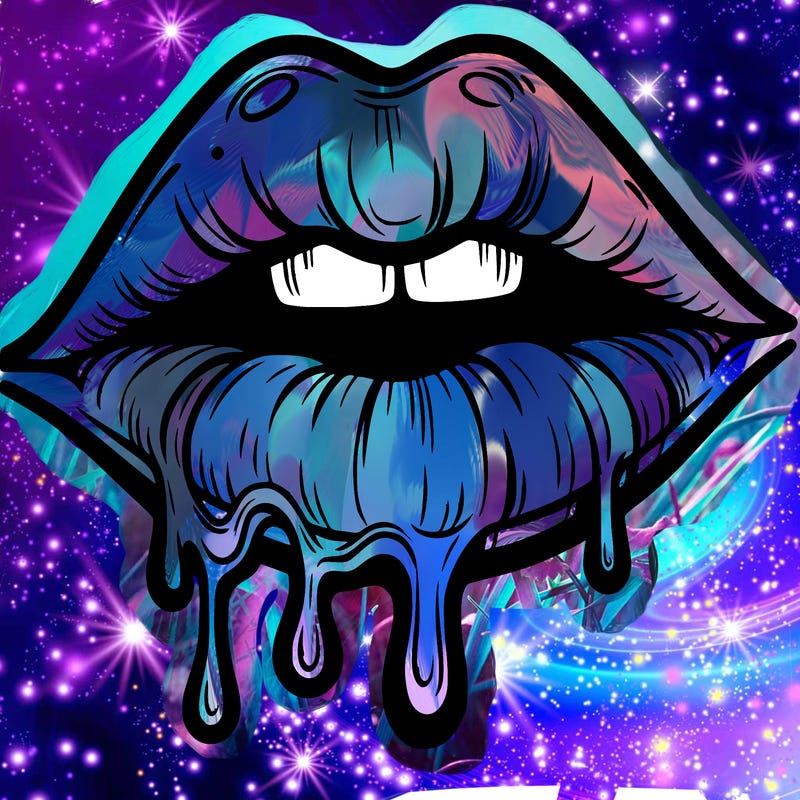 lips that look realistic and drip