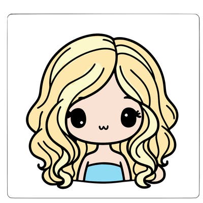 girl waves in her hair she looks so pretty