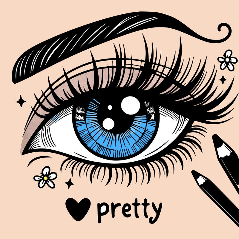 pretty eye