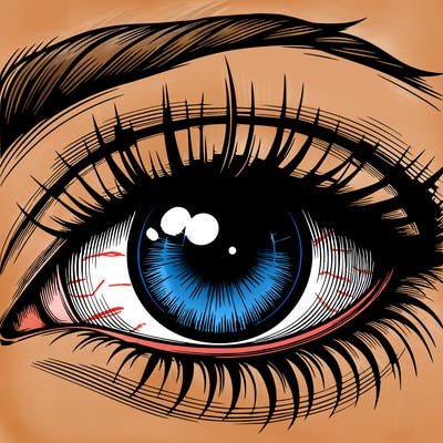 realistic eye
