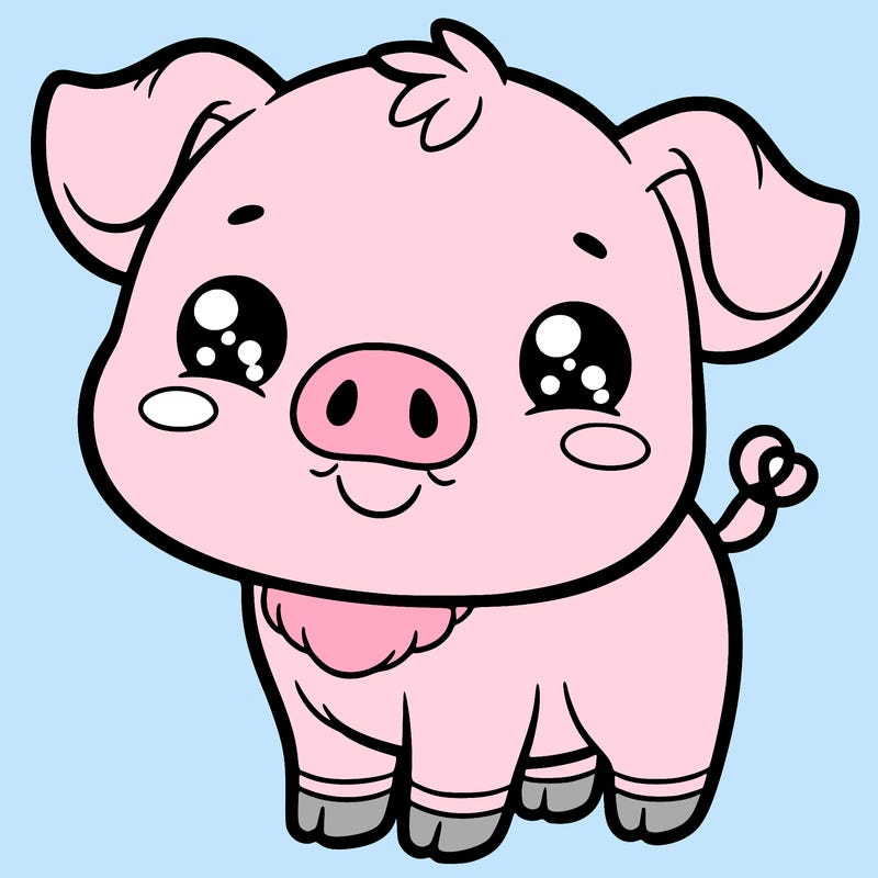 pig cute