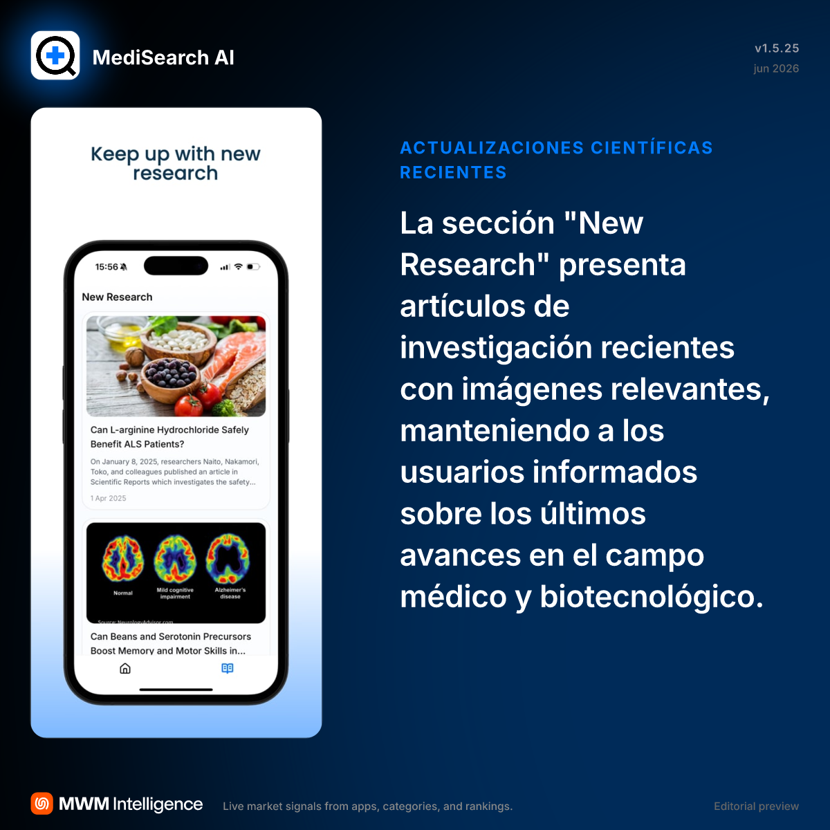 MediSearch AI - App de Medicina | MWM