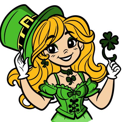 female leprechaun