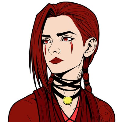 jinx from arcane realistic