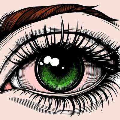 realistic eye