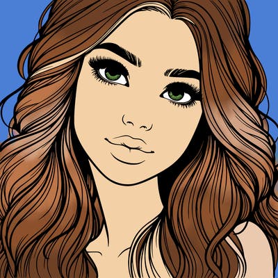 beautiful realistic girl