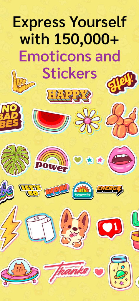 Video Chat — Tokee - A large variety of colorful stickers and emoticons for personalizing chats in the Tokee app