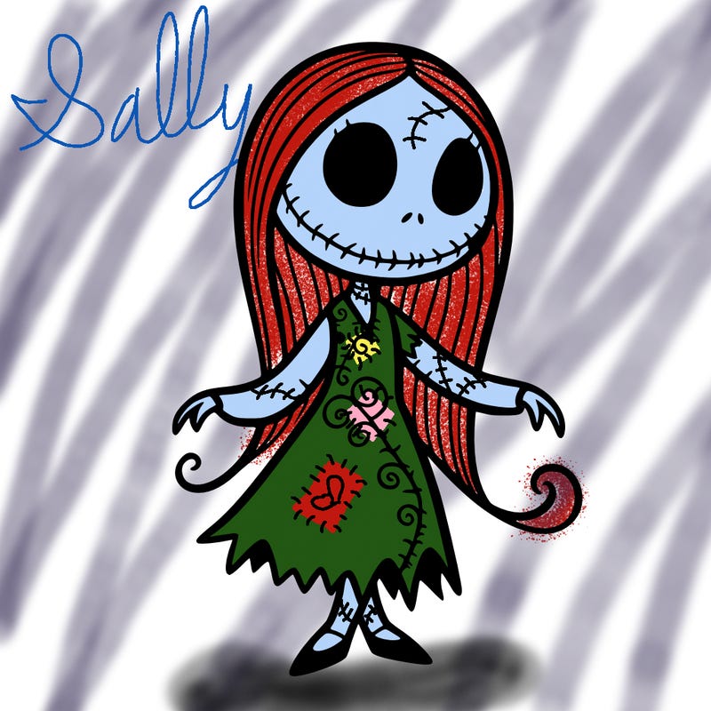 nightmare before christmas  sally