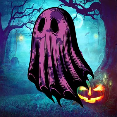 realistic creepy ghost