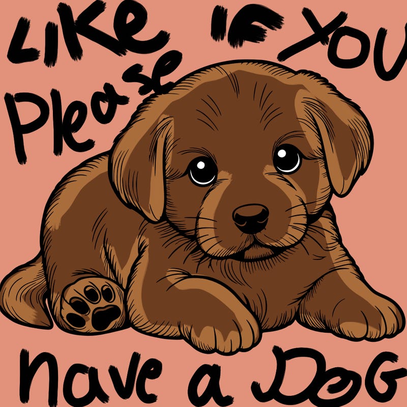 a cute realistic puppy