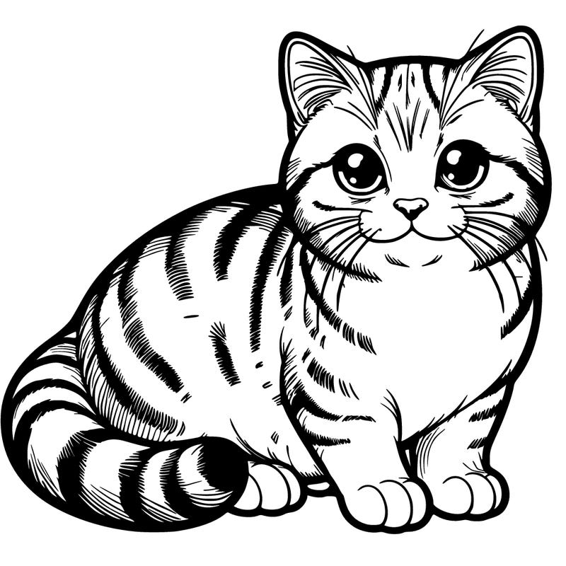 realistic cat