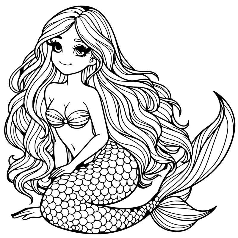 realistic mermaid