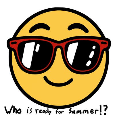 emoji with sunglasses