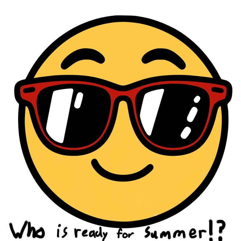 emoji with sunglasses