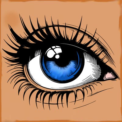 realistic eye