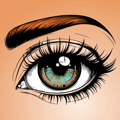 realistic eye