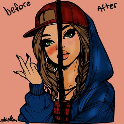 realistic hip hop girl