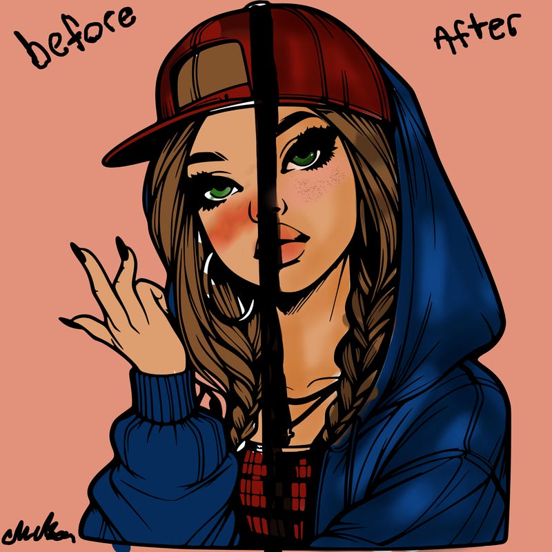 realistic hip hop girl