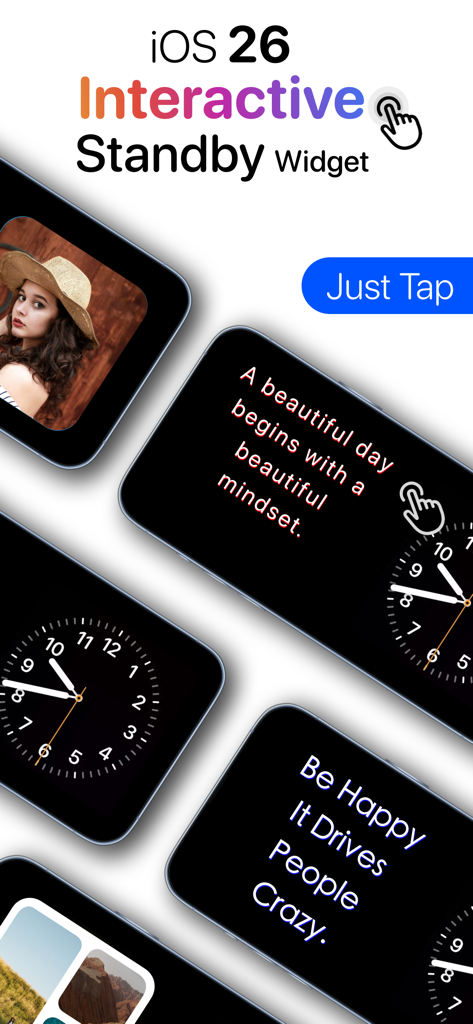 Motivation Daily Quote Widget - Interactive daily quote widgets for iOS standby mode