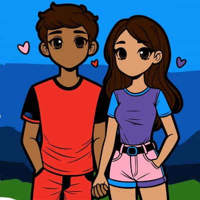 boyfriend and girlfriend