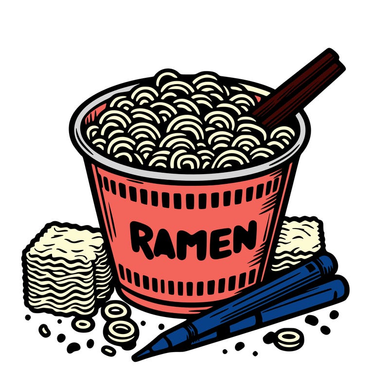 ramen noodles