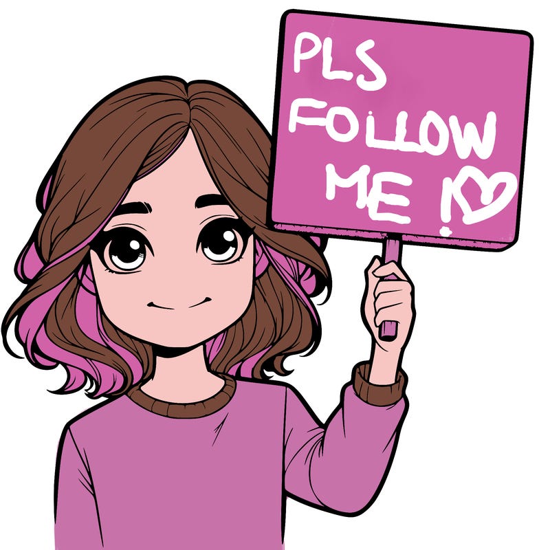 realistic girl holding up a sign