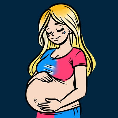 pregnant woman