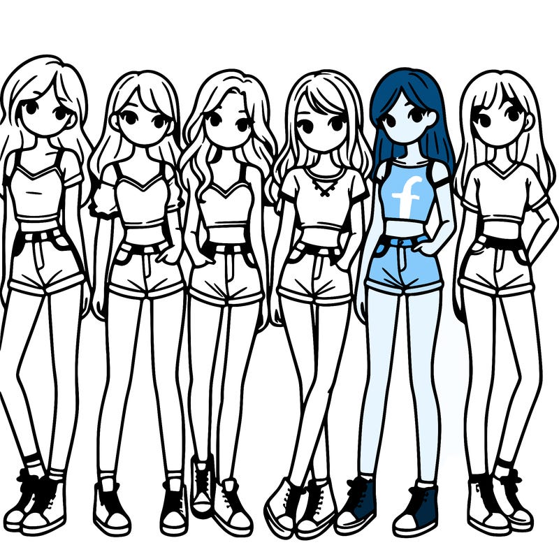 a group of girls wearing crop tops and shorts