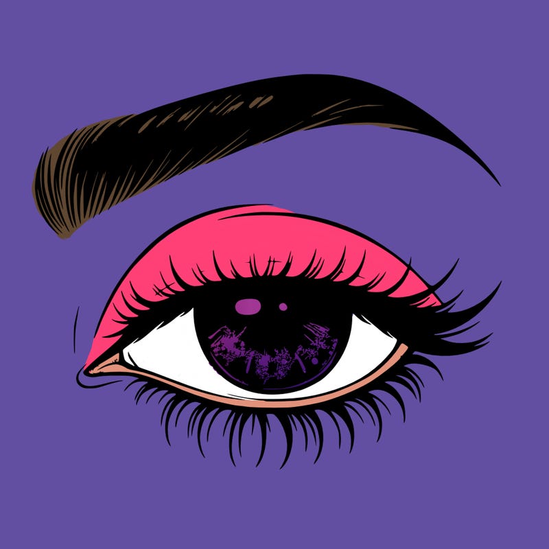 eye closed realistic